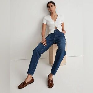 Madewell The Perfect  Vintage Straight New with Tags Size 26
